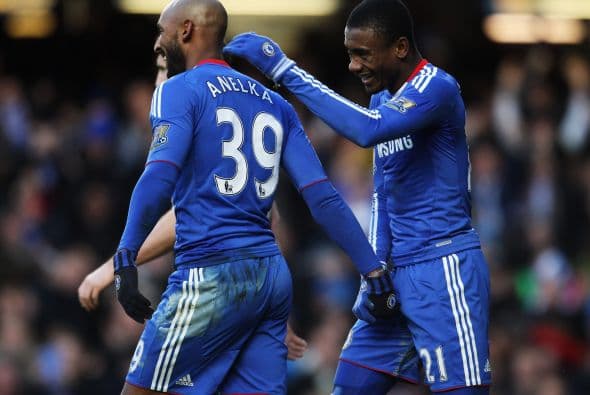 Nicolás Anelka se unió a la lista de goleadores.