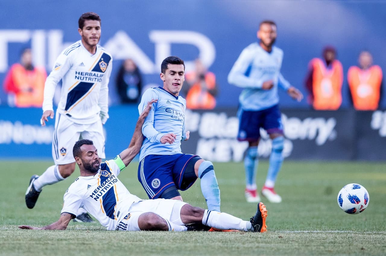 Paraguayo Jesús Medina se roba el show en triunfo de New York City FC sobre LA Galaxy