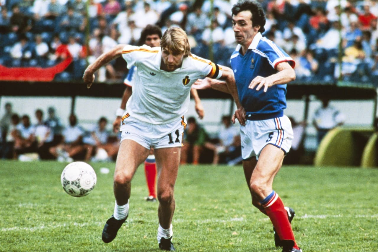 Bélgica dejó en su último partido de México 1986 una muestra de ese equipo inolvidable para el mundo.