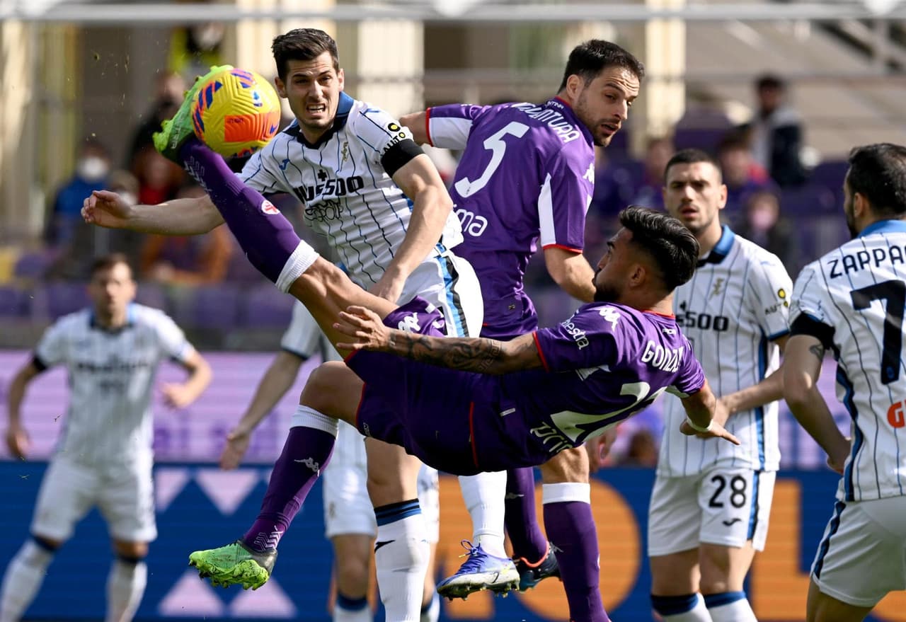 El Atalanta cae por la mínima ante la Fiorentina, 1-0, durante la vigésima sexta jornada de la Serie A. Luis Muriel y Duván Zapata fueron los grandes ausentes durante el encuentro.