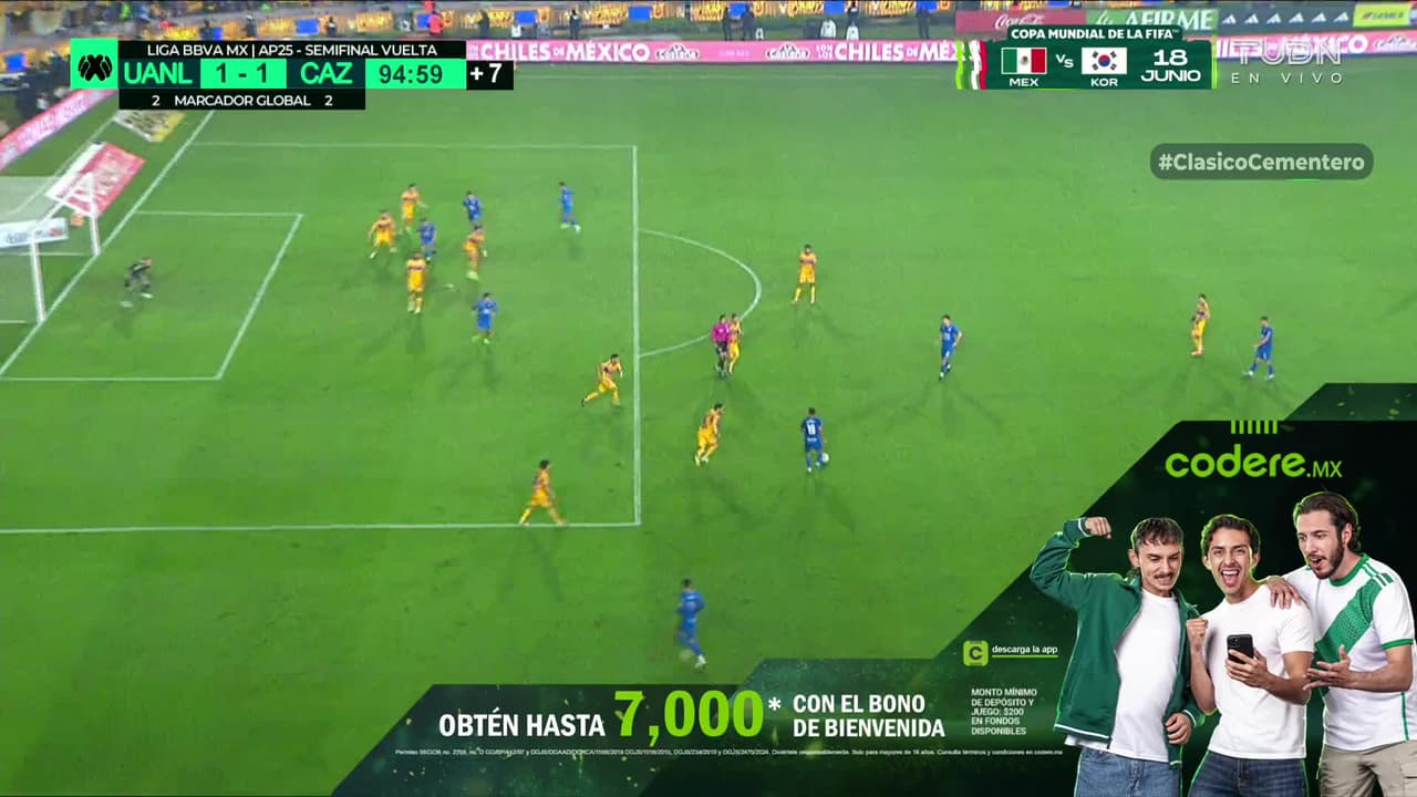 ¡AUTOGOL! de Juan Purata para Cruz Azul.