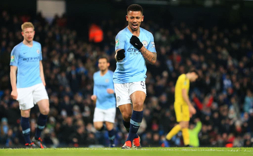 Y el festival siguió y siguió. Gabriel Jesús marcaría su cuarto gol del partido apenas minutos más tarde.