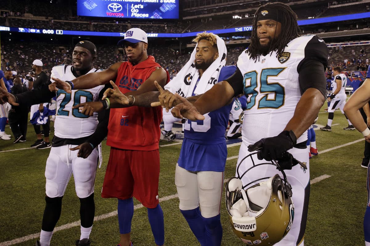 New York Giants: Odell Beckham Jr., WR. Calificación: C-