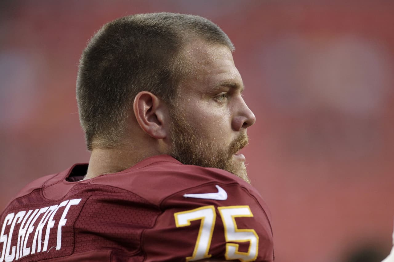 Washington Redskins: Brandon Scherff, OG. Calificación: D