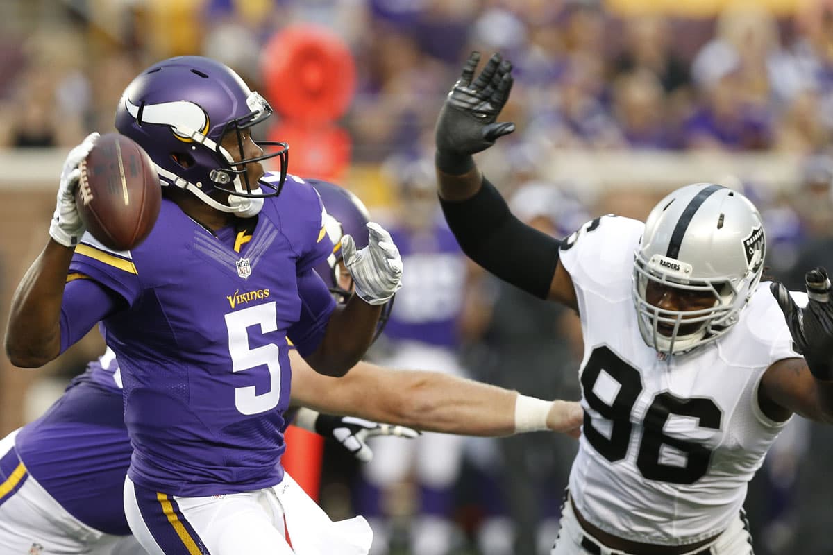 Minnesota Vikings: Teddy Bridgewater, QB. Calificación: B+