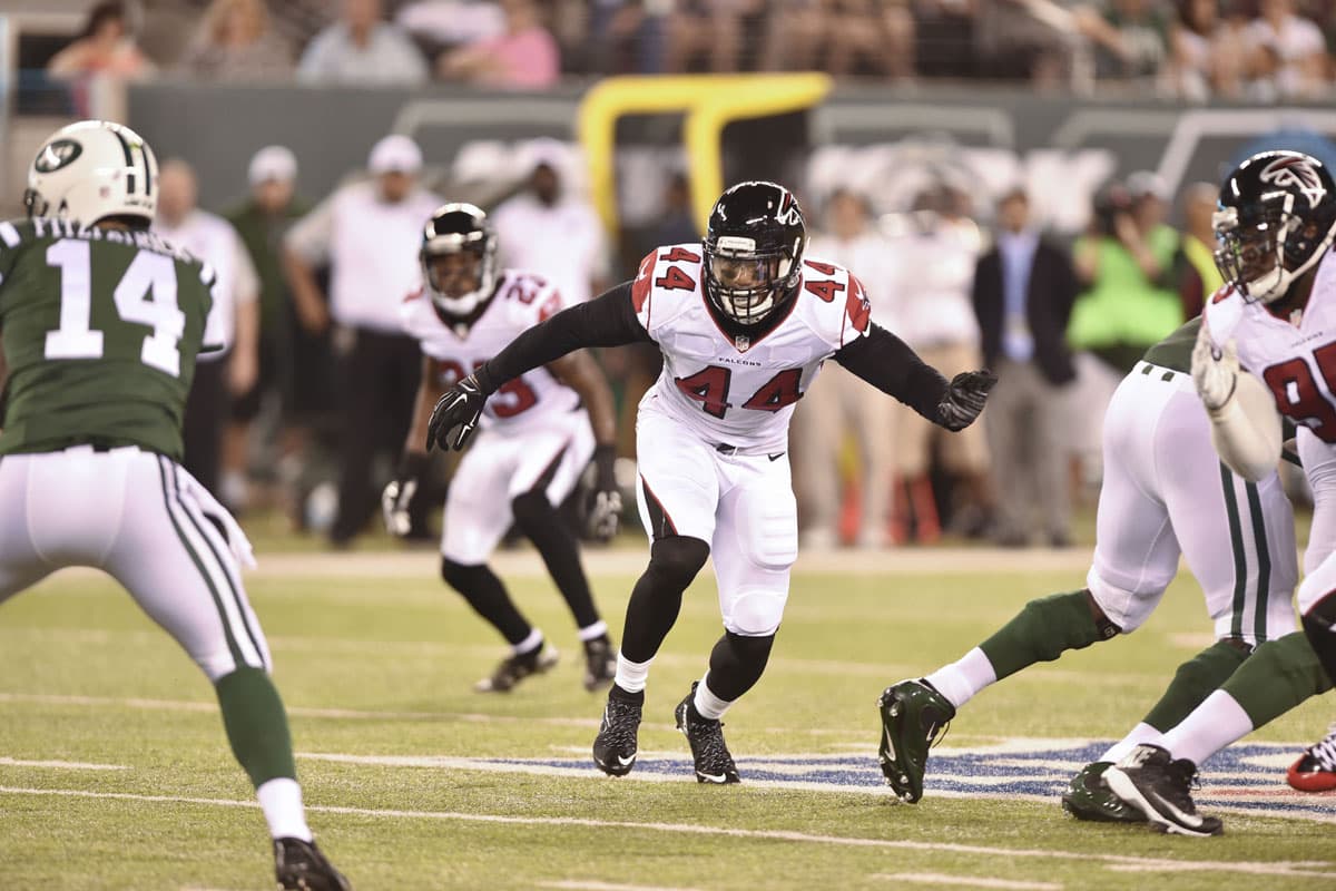 SUR - Atlanta Falcons: Vic Beasley, DE. Calificación: B+