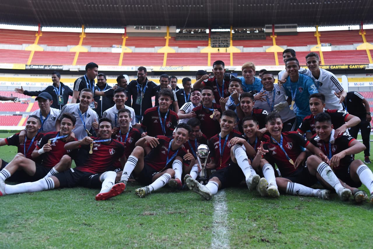 El Atlas sub 15 venció al América y es campeón de liga