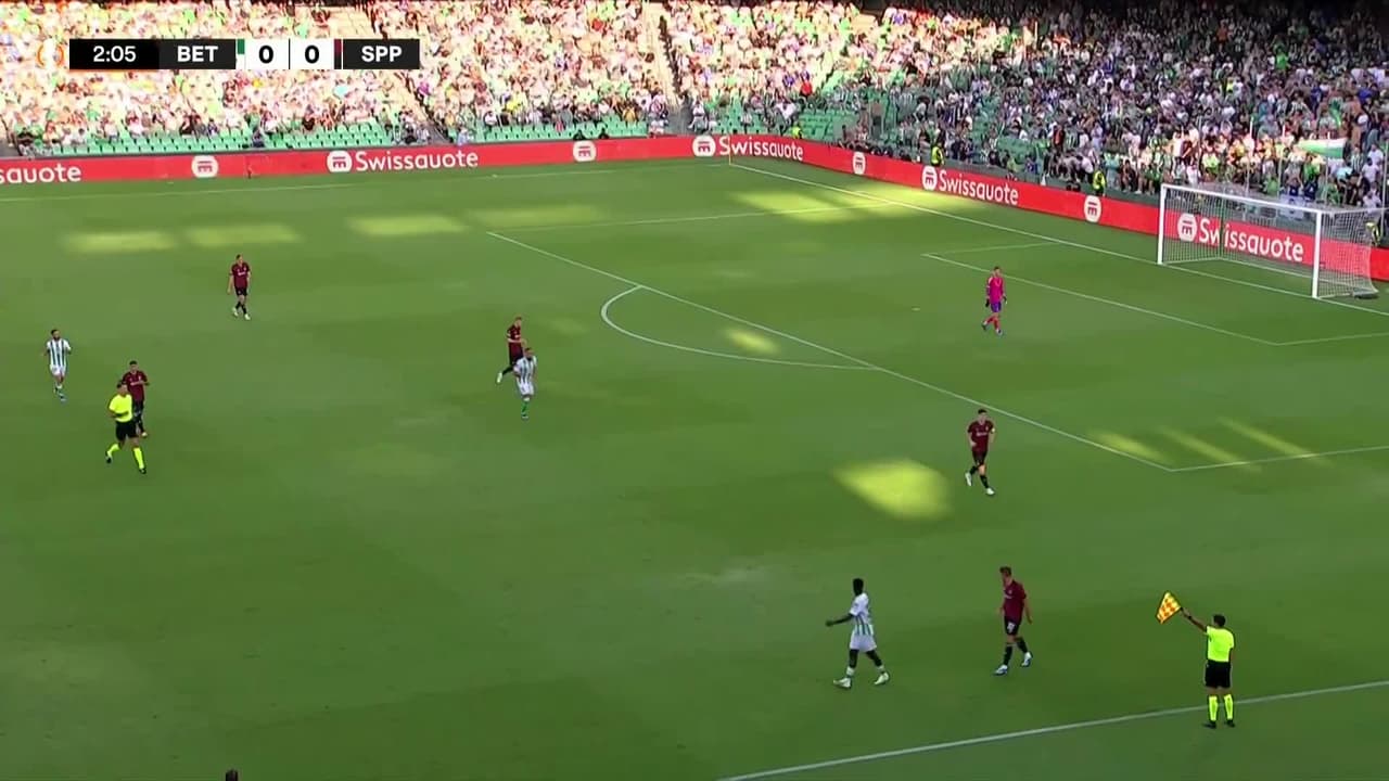 ¡Gol de vestidor! Birmancevic pone el 1-0 del Sparta sobre el Betis