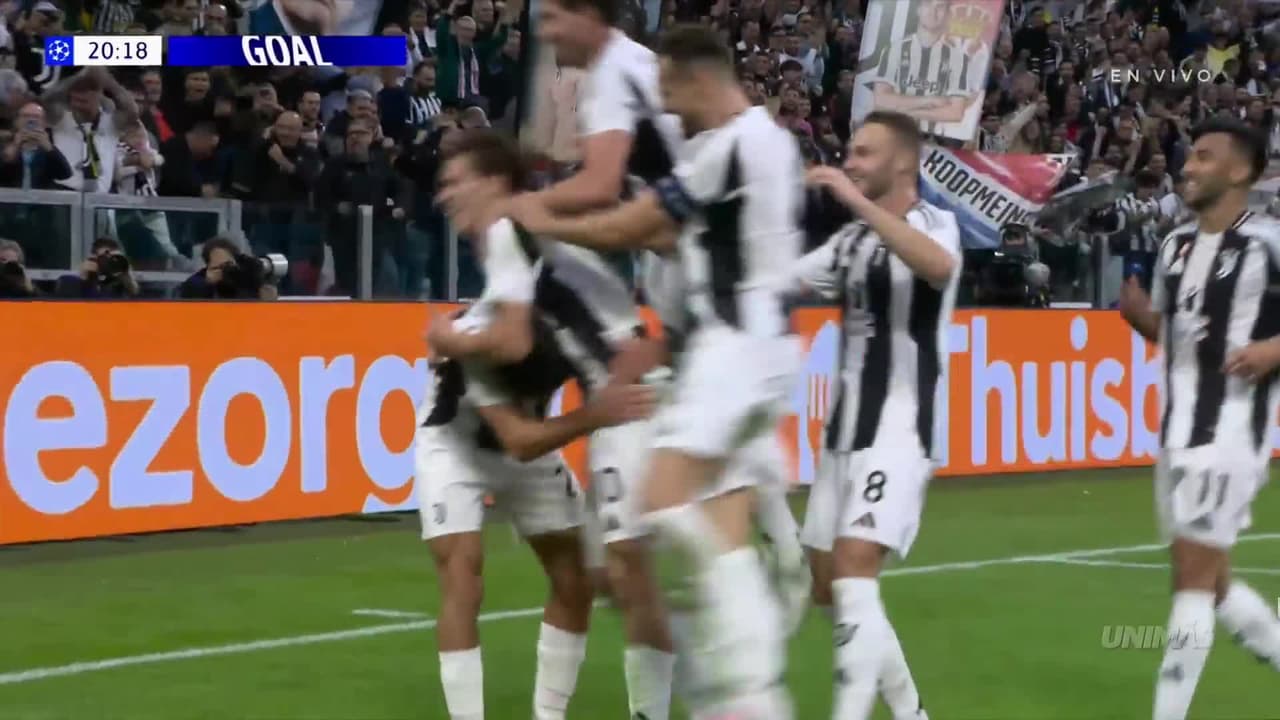 ¡Pero qué golazo! Yildiz inaugura la Champions de manera épica