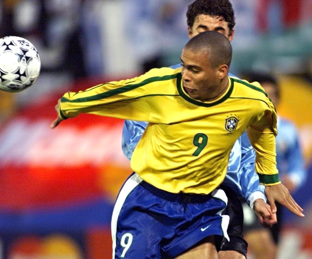 Luís Nazário marcó 5 goles en Bolivia 1997 y alzó con Brasil la Copa América al lado de figuras como Dunga y Romario.