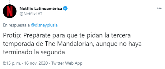 Estos fueron los mensajes que intercambiaron ambas plataformas y los memes después de sus respuestas.