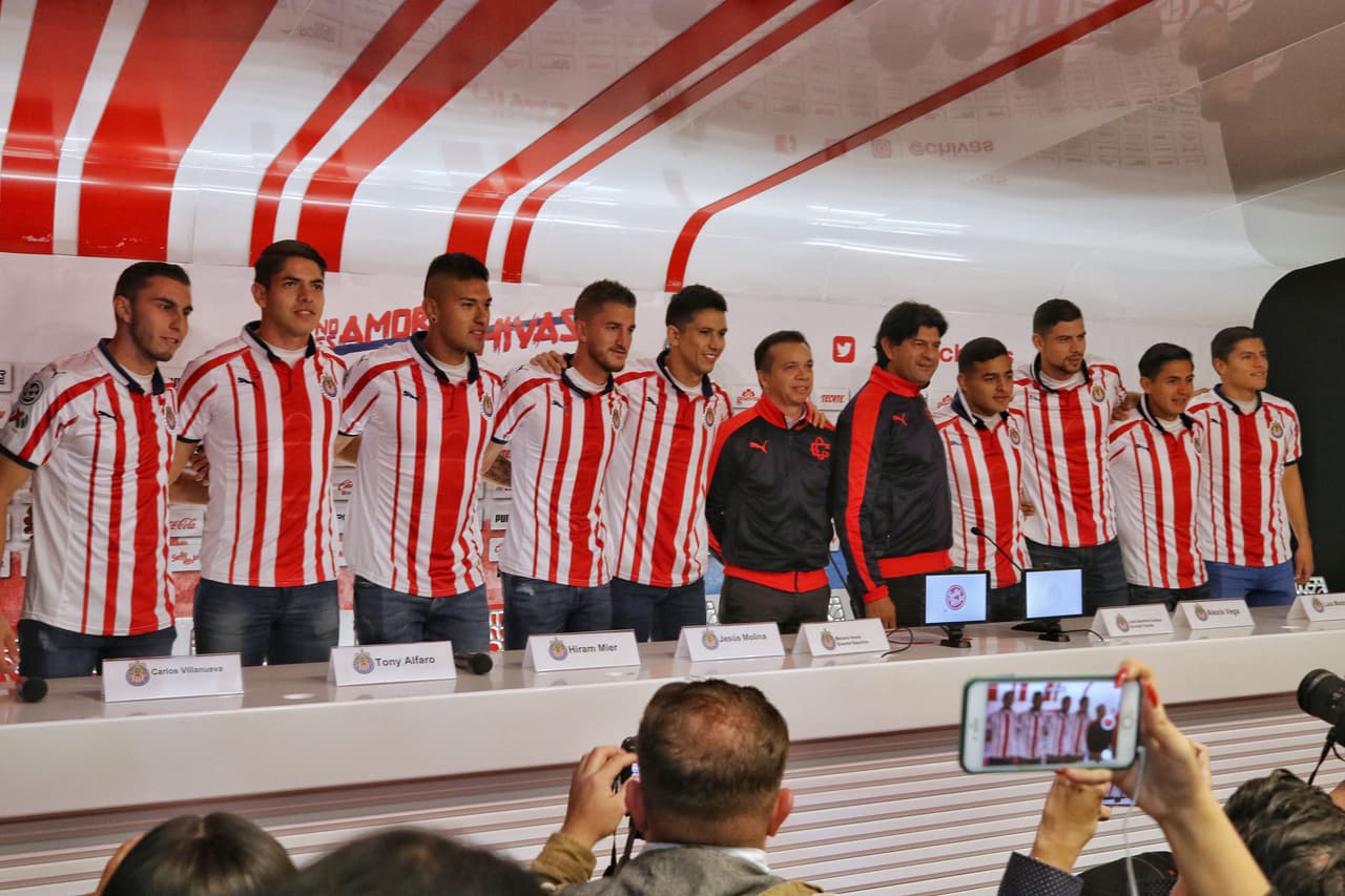 Todos los refuerzos ya se encuentran a órdenes del cuerpo técnico de Chivas.