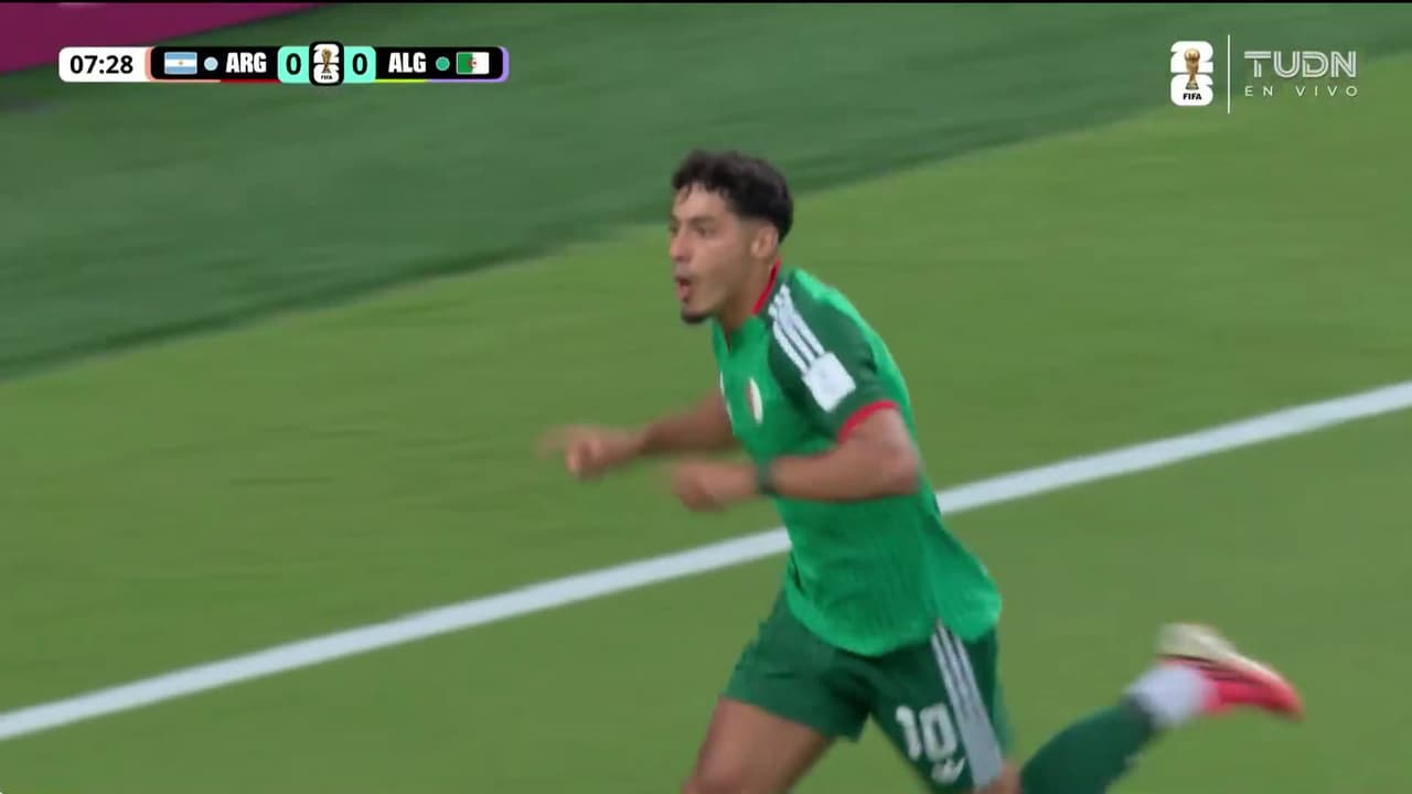 ¡Le anulan gol a Argelia! Jugadón de Fares Chaibi pero estaba adelantado