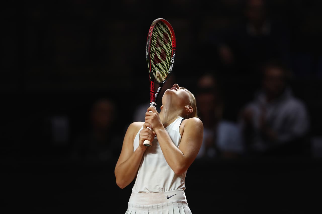 Vale la pena destacar que en febrero esta joven ucraniana ya ganó el torneo de Burnie en Australia.