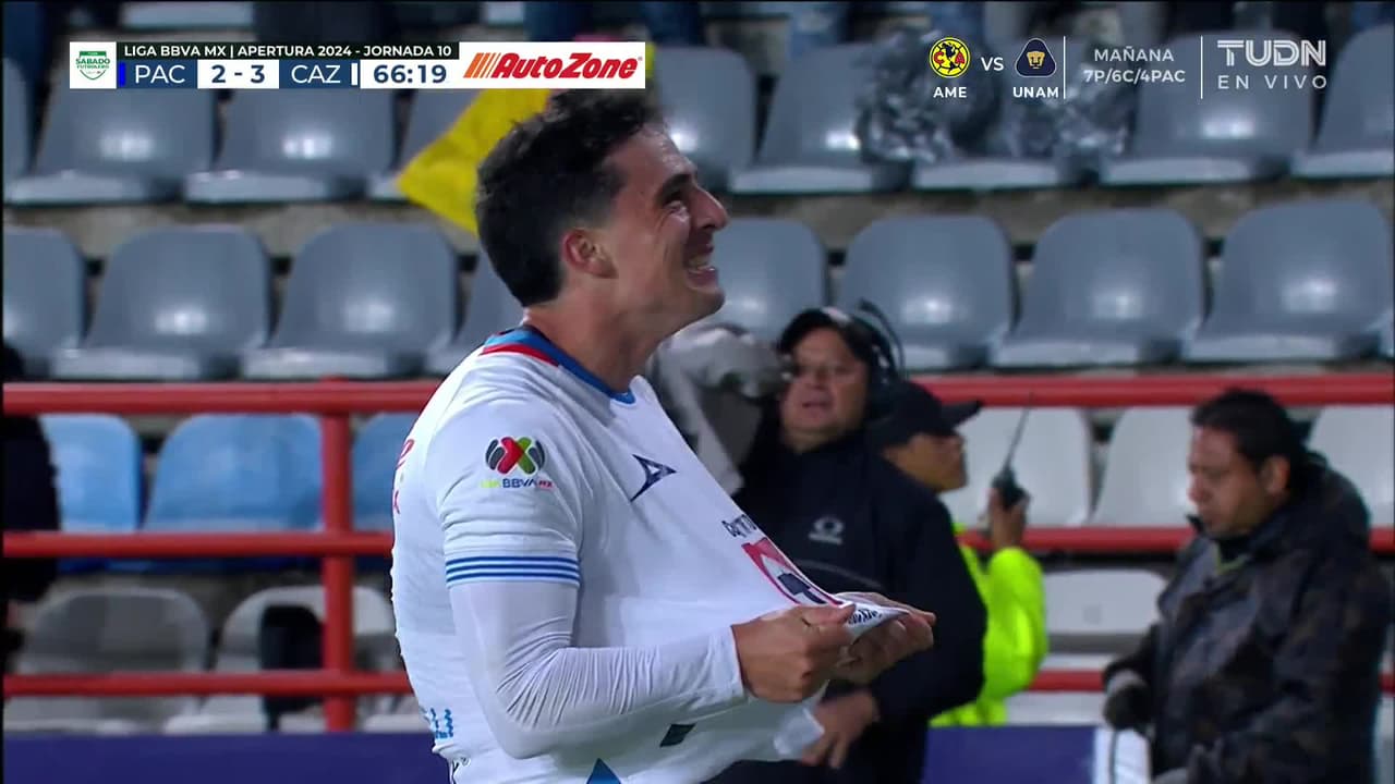 ¡Cruz Azul le da la vuelta al marcador! Golazo de Faravelli
