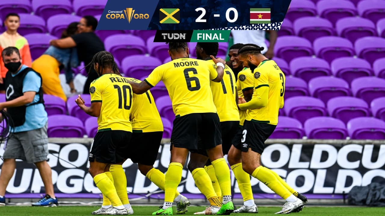 Jamaica a medio gas vence a Surinam en el debut en Copa Oro