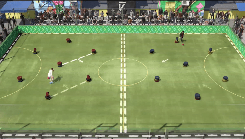 Puedes mejorar a tu avatar con ejercicios de entrenamiento que darán oportunidades de progreso y triunfar como los grandes.