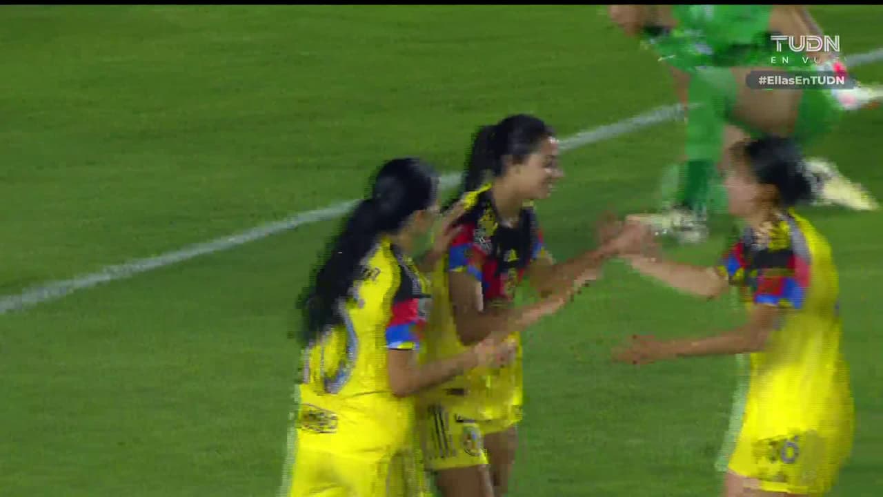 ¡Golazo del América! Tremendo remate de Montse Saldívar para poner el tercero
