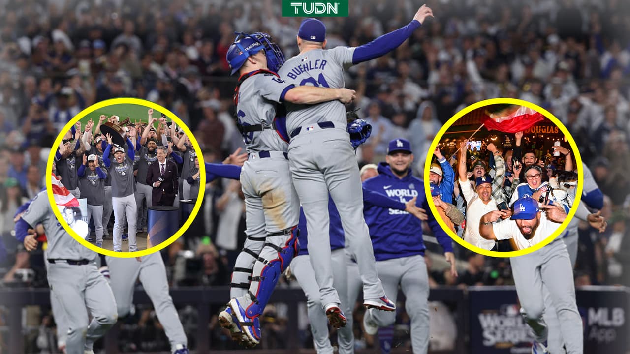¡Dedicado a Valenzuela! Los Dodgers son campeones de Grandes Ligas