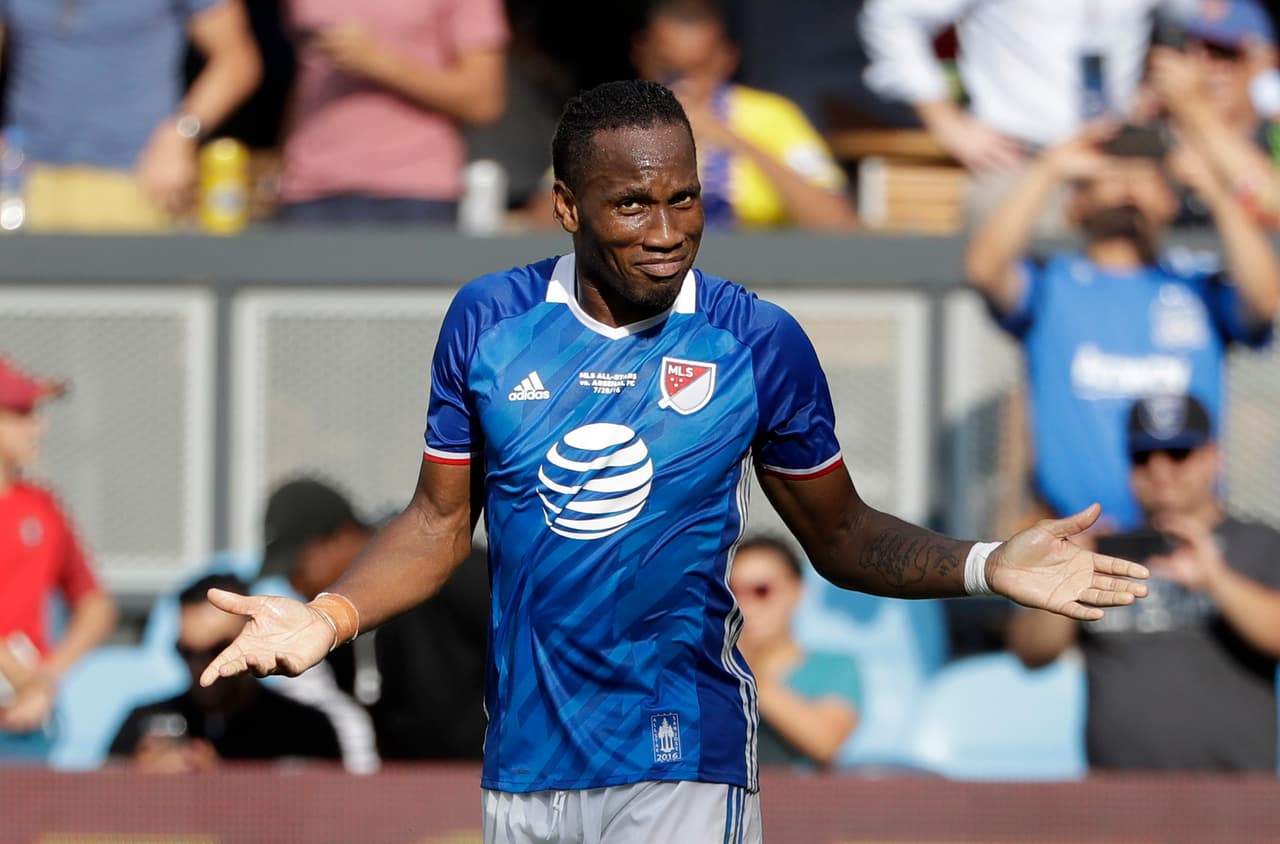 Didier Drogba. Quizá una de las decepciones más grandes para el futbol norteamericano, jugó con el Montreal Impact.