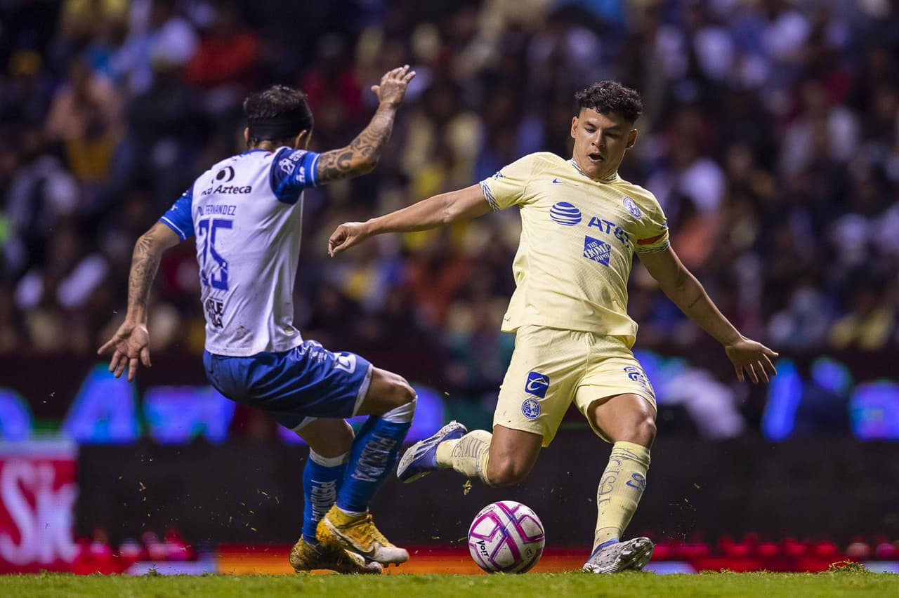 América aplastó 1-6 al Puebla en la ida de los Cuartos de Final con doblete de Henry Martín y goles de Diego Valdés, Alejandro Zendejas, Brian Rodríguez y Federico Viñas.
