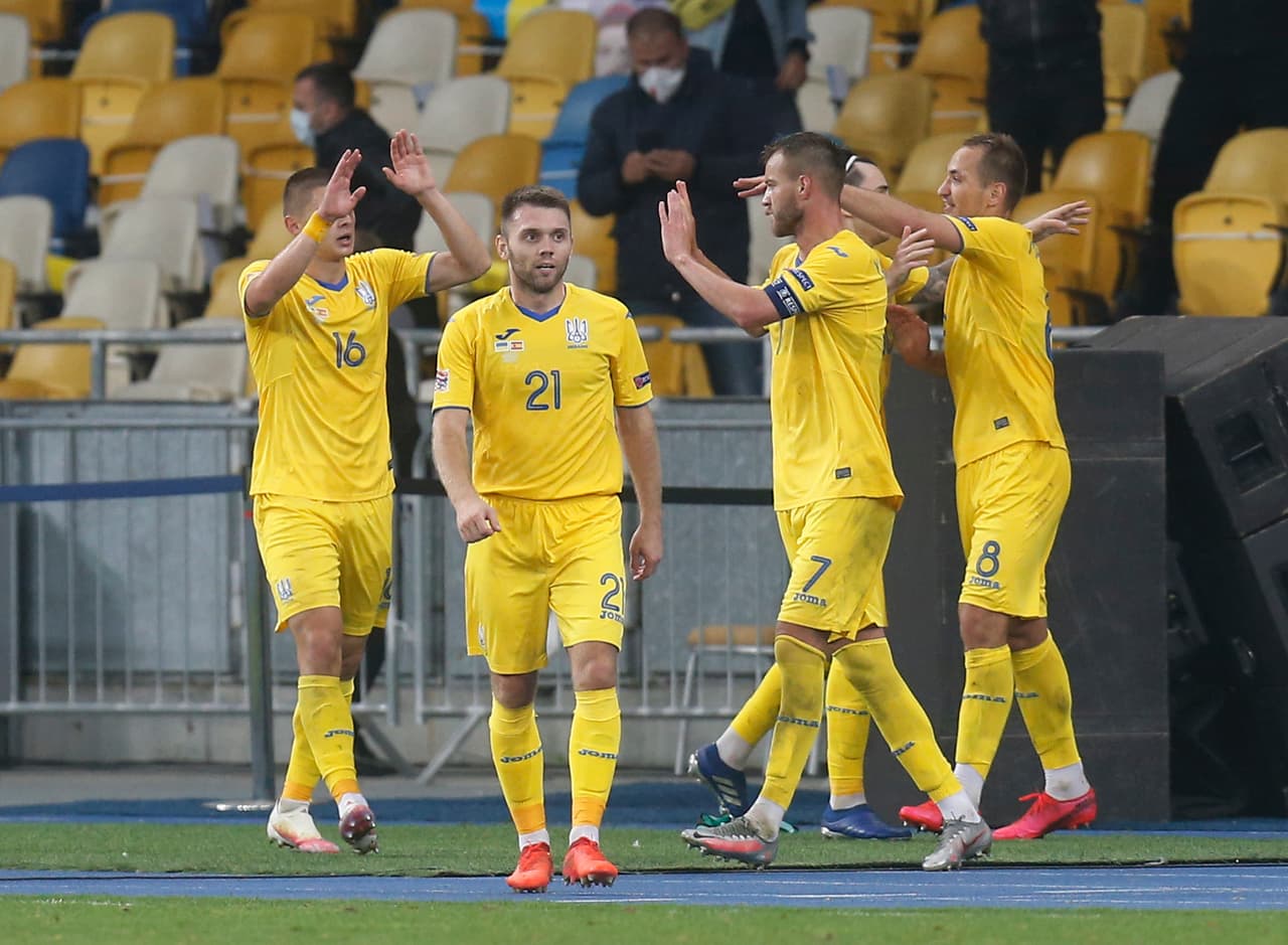 Ucrania 'aguantó la presión' y despachó a España en la UEFA NL