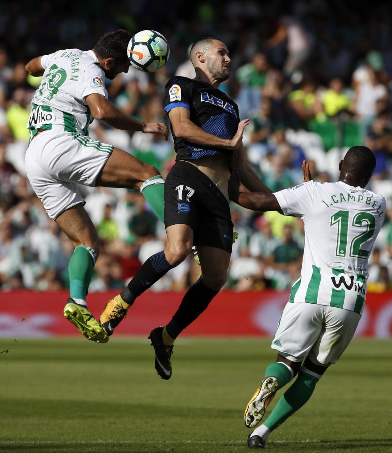 Betis, que también contó en cancha con el costarricense Joel Campbell, entendió el mensaje de su director técnico y lo aplicó en cancha.