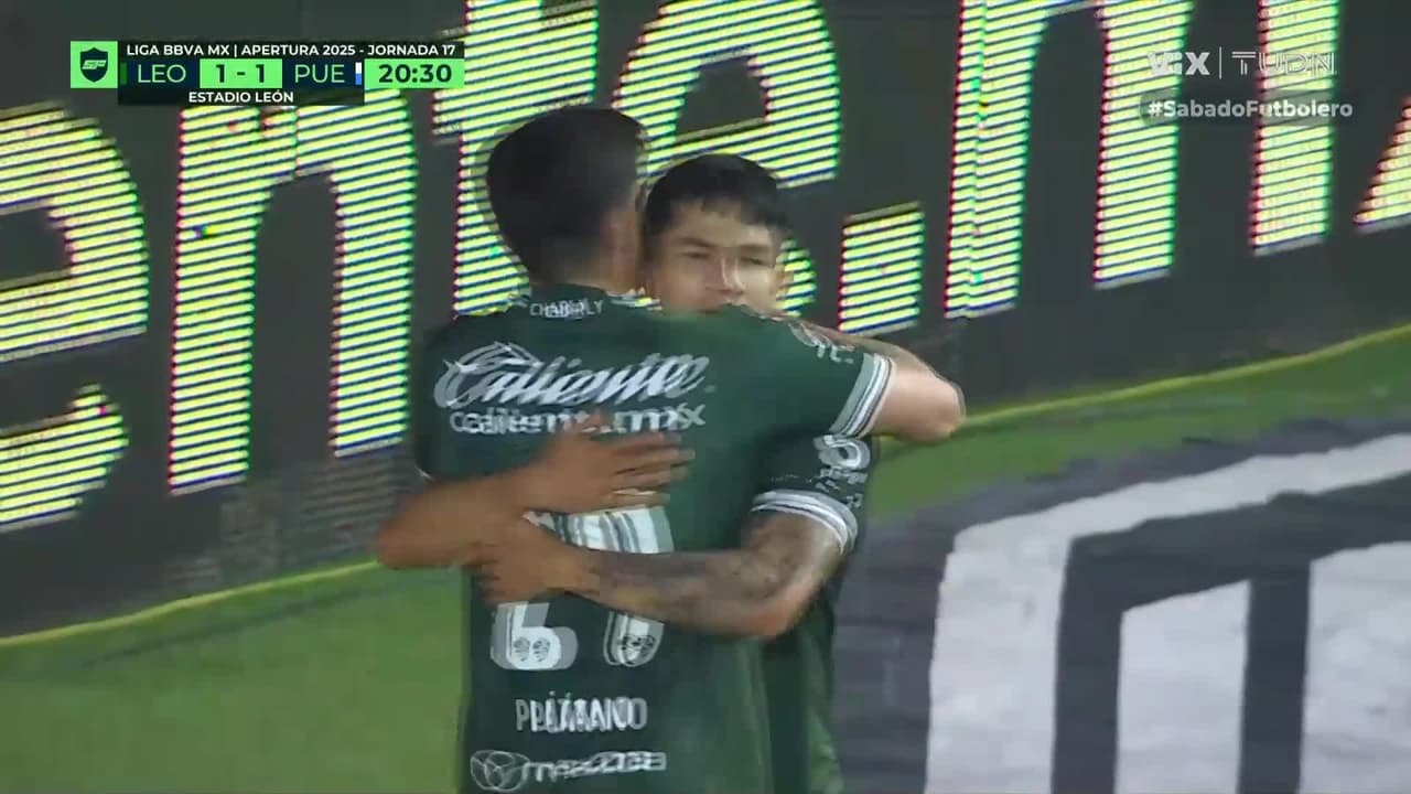 ¡Contragolpe letal! El León lo empata con gol de Iván Moreno
