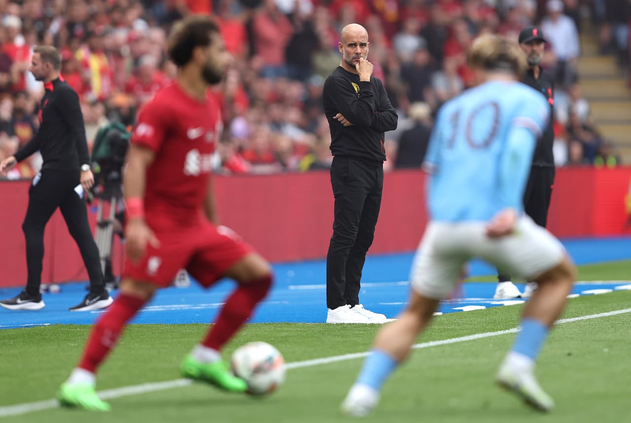 Liverpool venció al Manchester City con goles de Trent Alexander Arnold, Mohamed Salah y Darwin Núñez; por los Citizens descontó la 'Araña' Araujo.