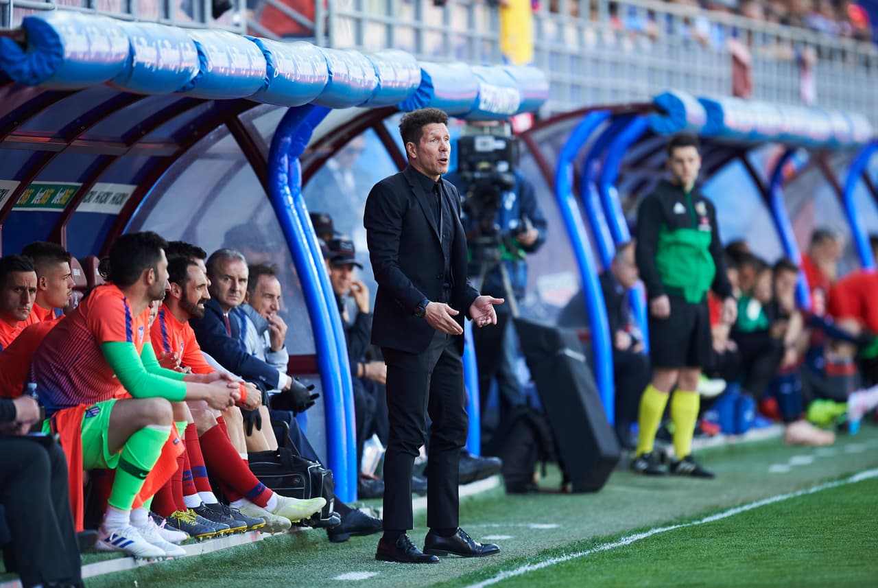 Este sábado, por la jornada 33 de La Liga, el Eibar recibió al Atlético de Madrid en el Estadio Municipal de Ipurúa.