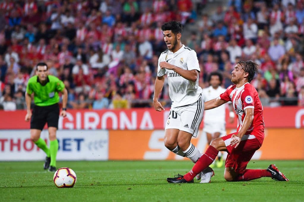 Sin embargo, la insistencia del equipo blanco se vio correspondida en el marcador, antes del remate del primer tiempo.