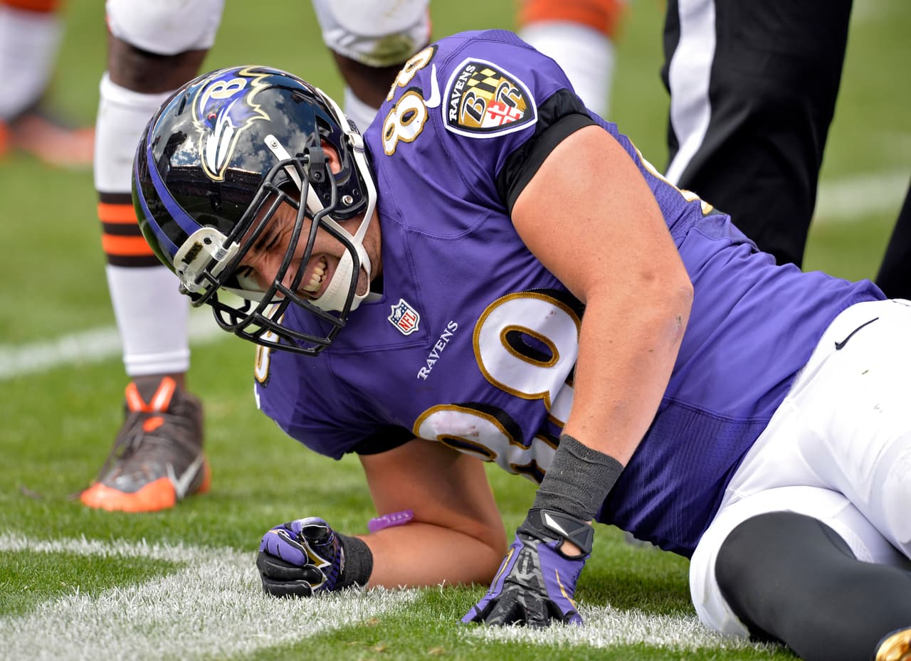Lo más probable es que Dennis Pitta inicie campo de entrenamiento en lista PUP