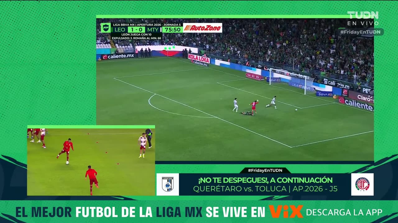 ¡GOOOOOL DE LEÓN! Daniel Arcila cobra con sangre fría y pone el 2-0 ante Rayados