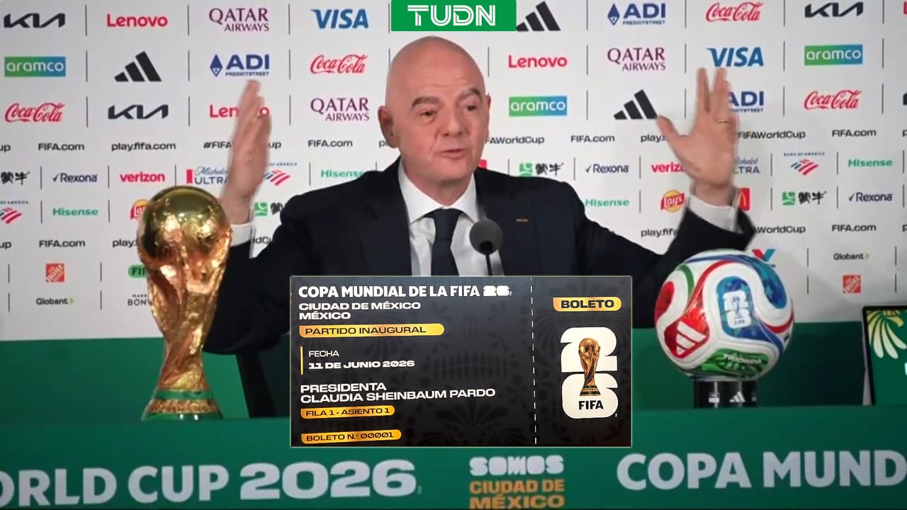 Infantino justifica el alto costo de los boletos del Mundial 2026