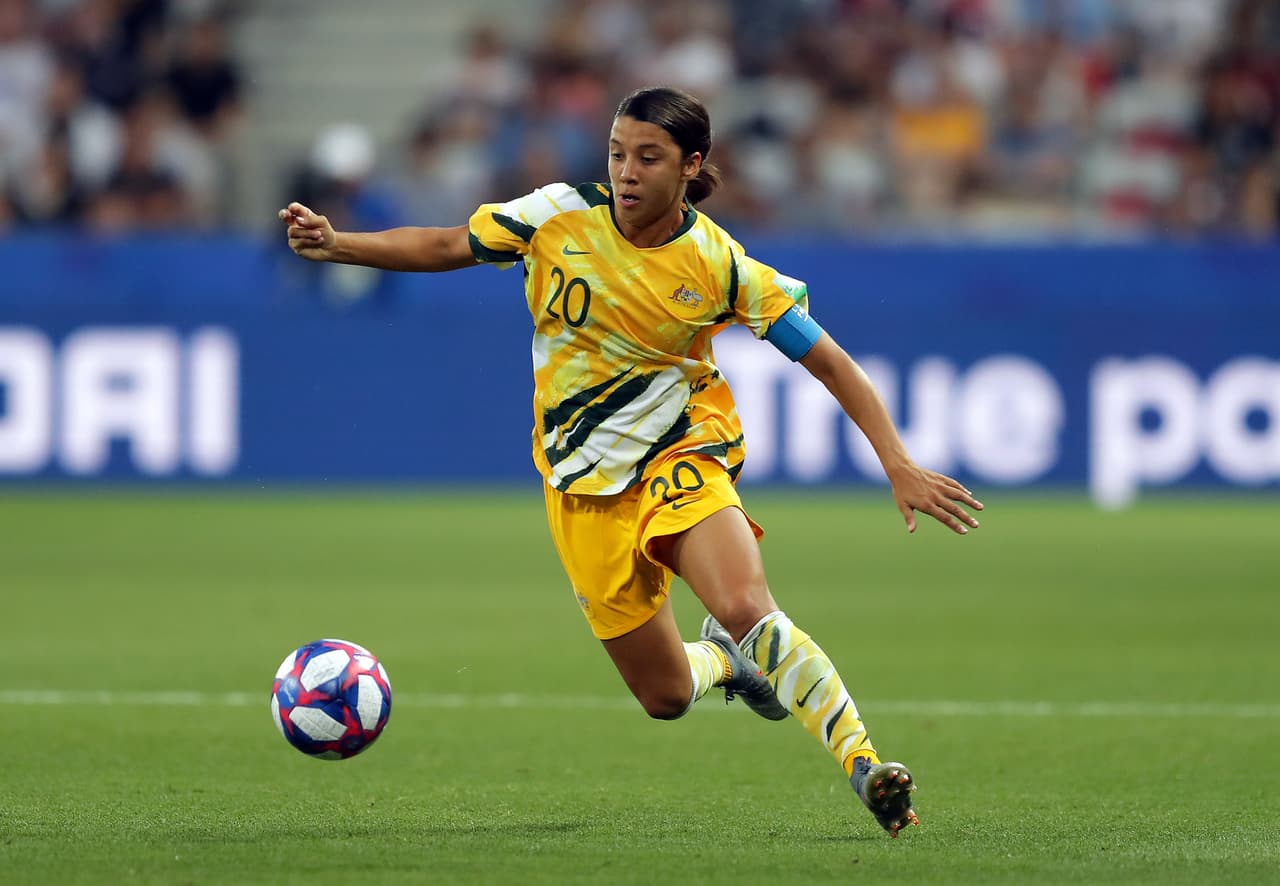 Sam Kerr, 26 años, es australiana y juega para Chicago Red Stars.