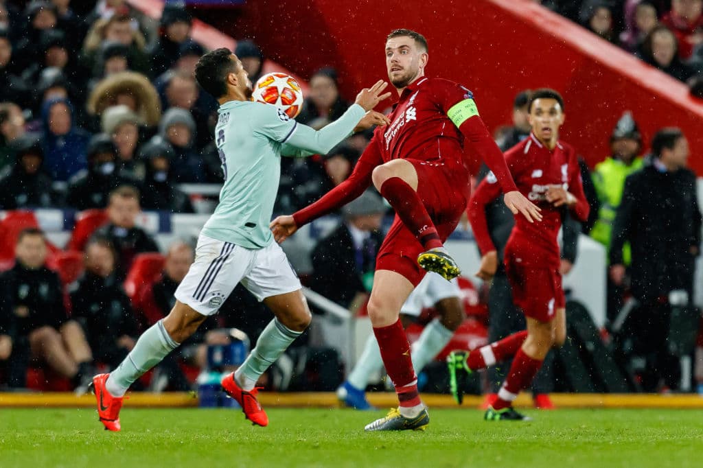 Un deslucido empate 0-0 fue el resultado del partido de ida de Octavos de Final entre Liverpool y Bayern Múnich en Inglaterra.