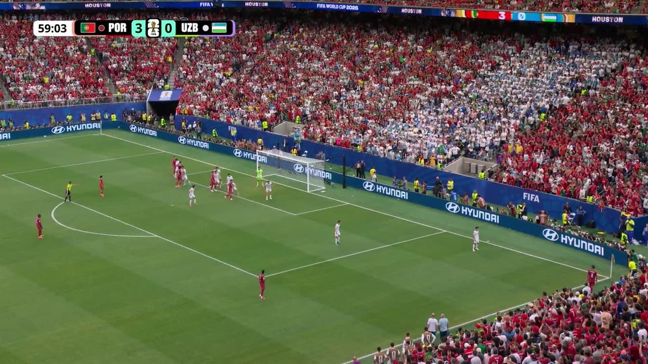 ¡AUTOGOL! de Abduvokhid Nematov para Portugal.