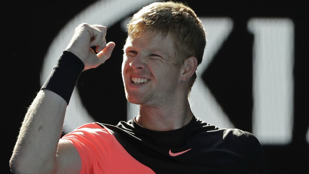 Kyle Edmund da la sorpresa y echa del Abierto de Australia a Grigor Dimitrov