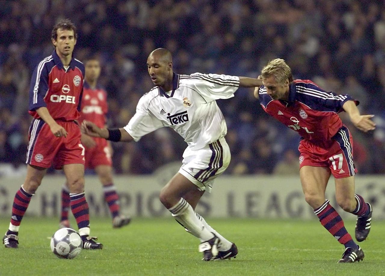La dilatada carrera del francés
<b>Nicolas Anelka </b>se inició en el Paris Saint-Germain y en 1999 pasó al Real Madrid. Su saldo fue de 28 partidos y cuatro goles.