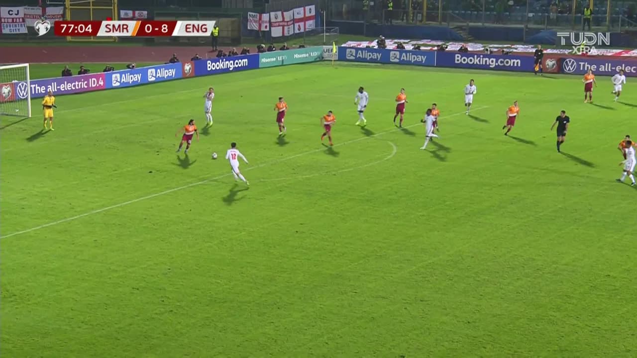 ¡Noveno gol de Inglaterra! Marca Tammy Abraham sobre San Marino
