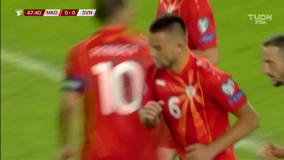 Tiro desviado de Visar Musliu