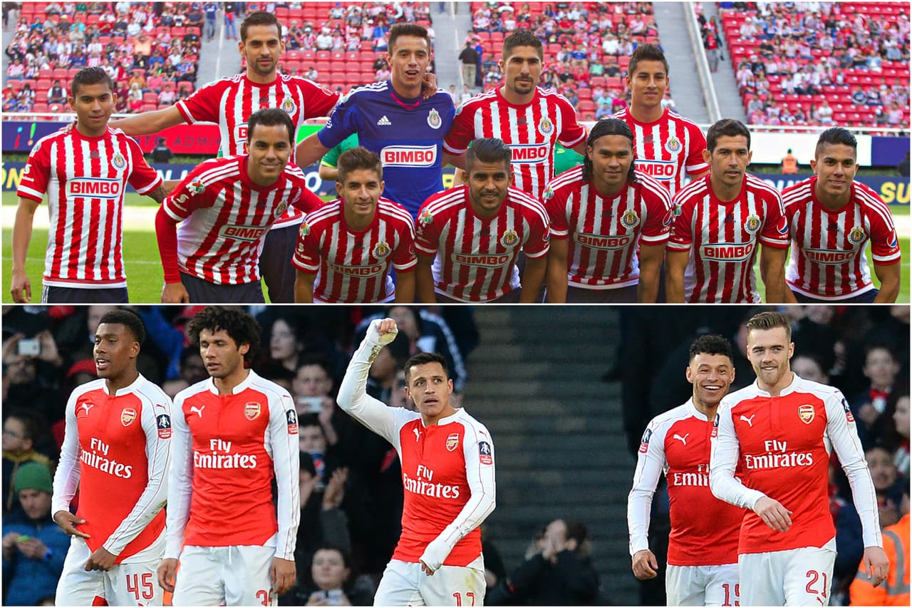 Chivas jugará contra el Arsenal de Inglaterra en amistoso en el verano