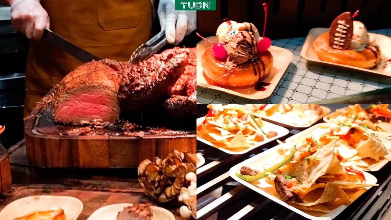 El glamoroso menú del Super Bowl 2024 en el Allegiant Stadium 