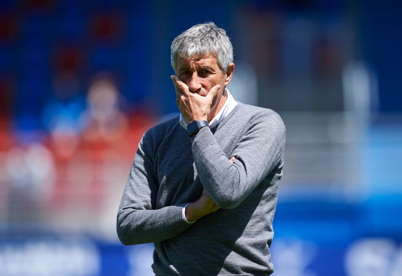 Quique Setién tiene contrato con el Real Betis hasta el verano de 2020.