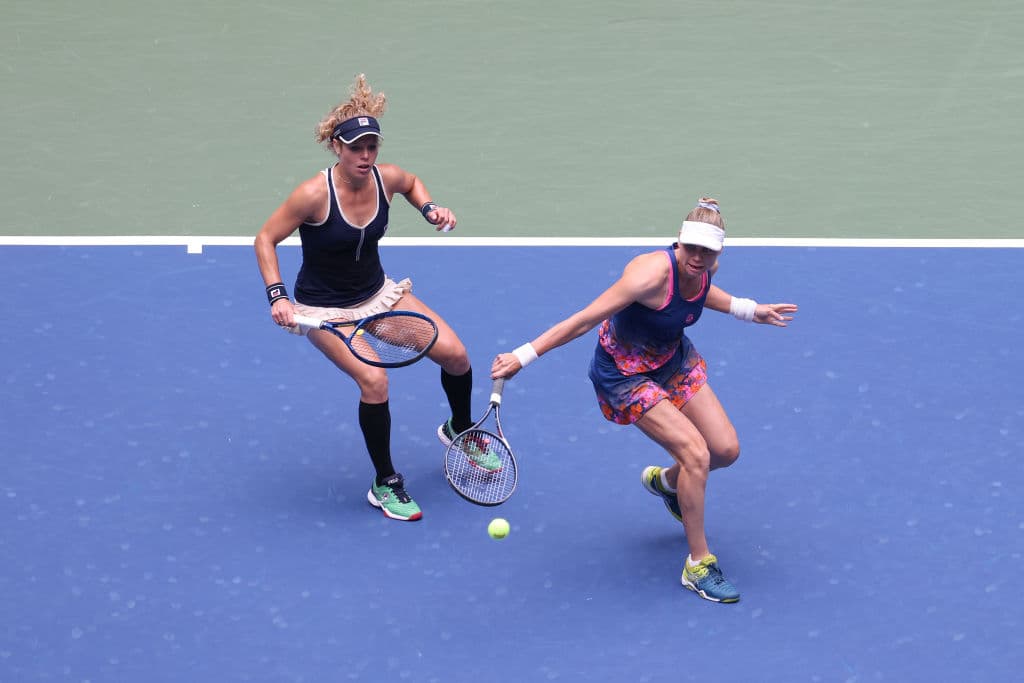 Esta fue la primera ocasión que la alemana, Laura Siegemund, y la rusa, Vera Zvonareva, competían juntas en un torneo.