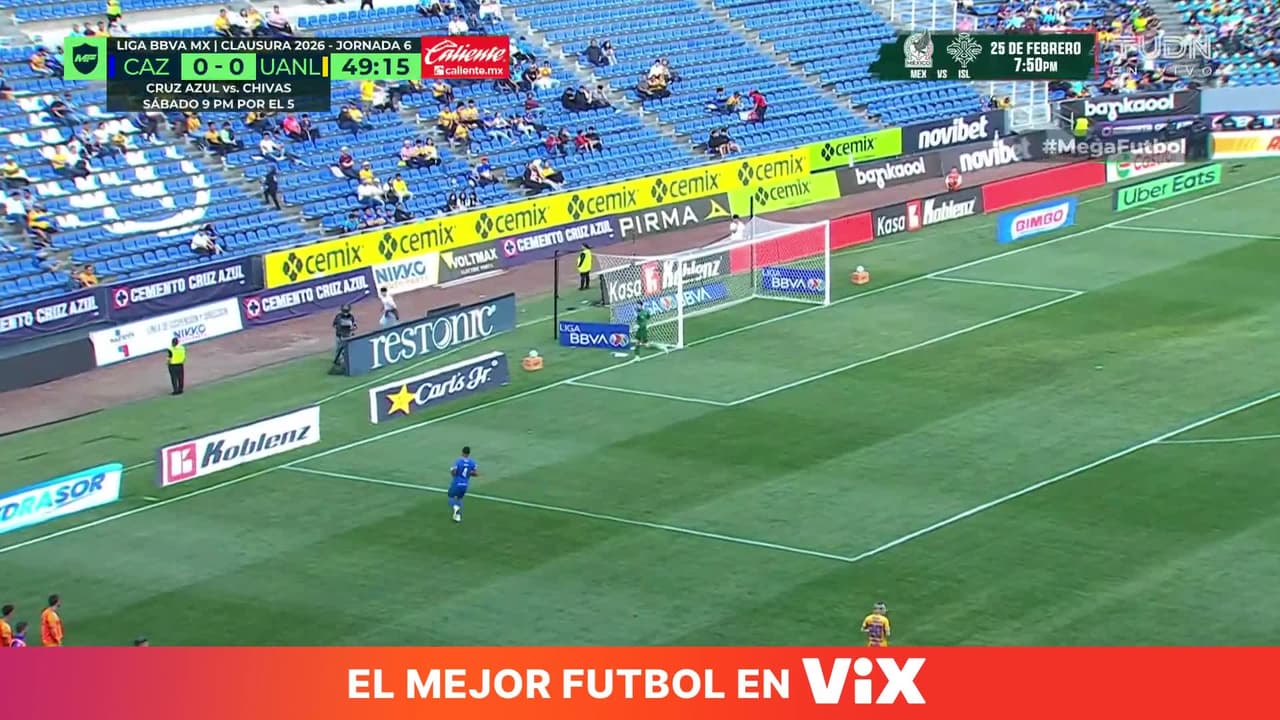 ¡Nahuel le quita su primer gol con Cruz Azul a Nico Ibañez!