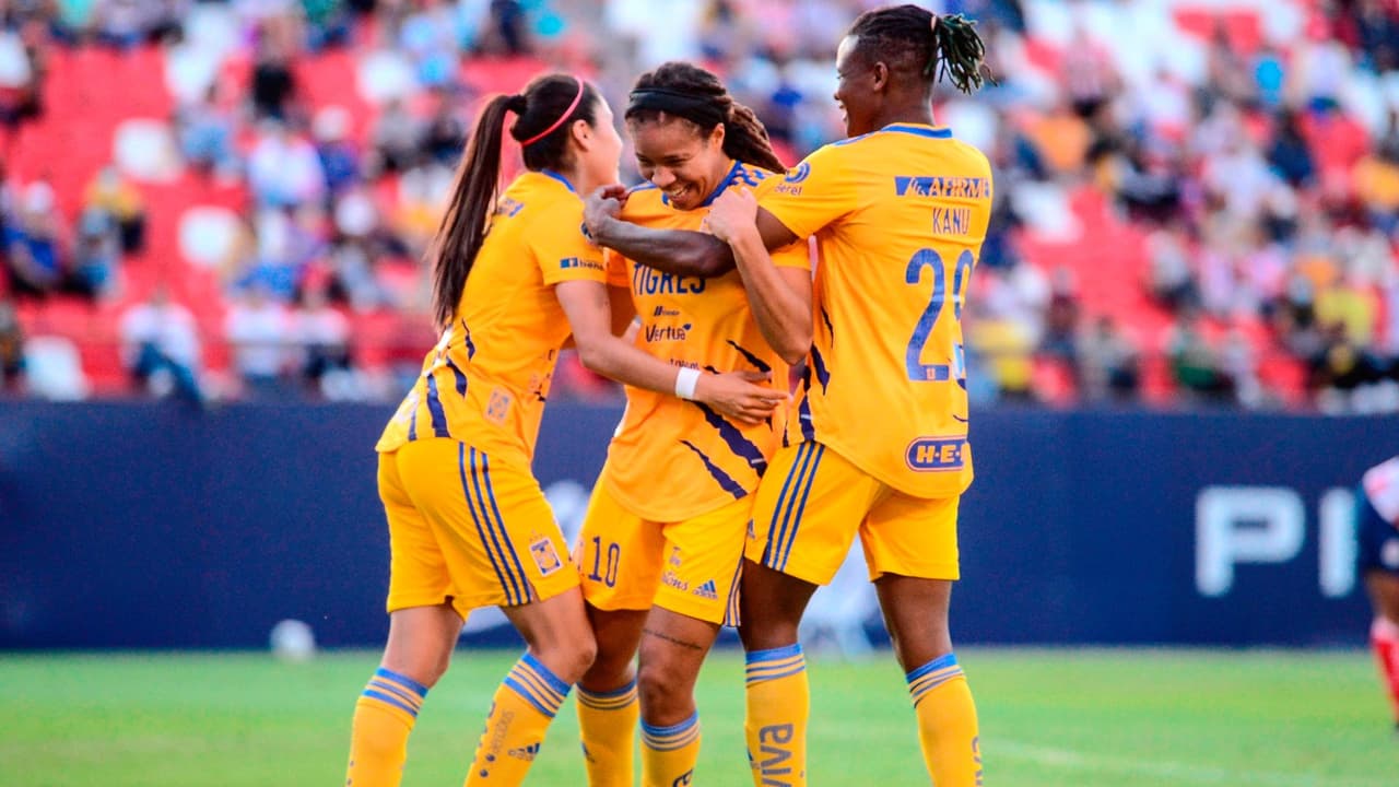 Tigres Femenil impone marca histórica de goles en la Liga MX Femenil