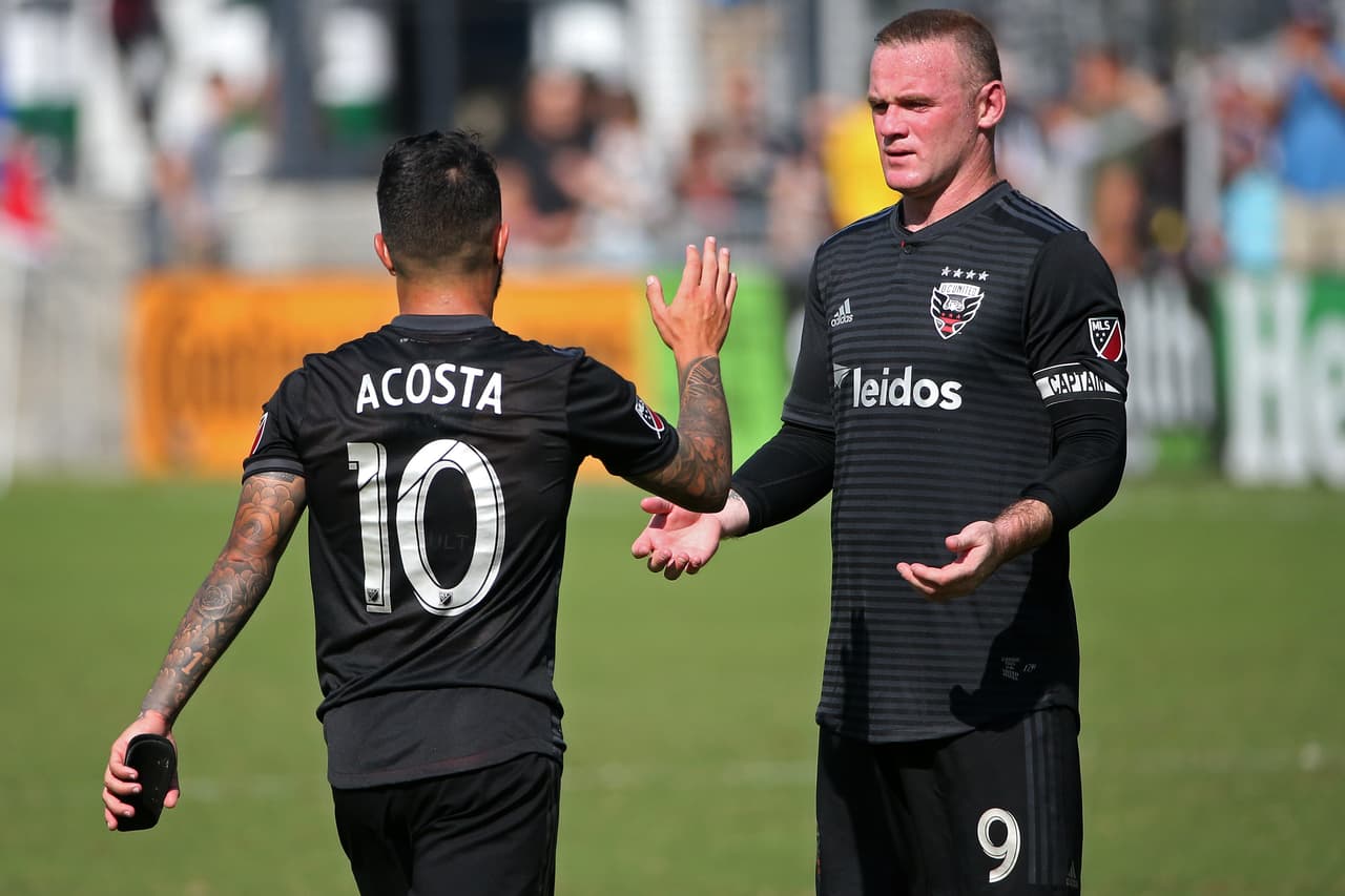 Datos y cifras alrededor del 'campañón' de Rooney y Acosta, que tienen a D.C. United a 'tiro' de Playoffs