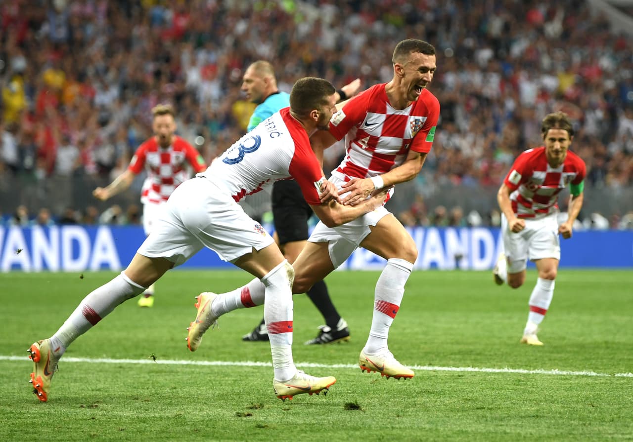 En la final ante Francia, Perisic también hizo el 1-1 transitorio para Croacia.