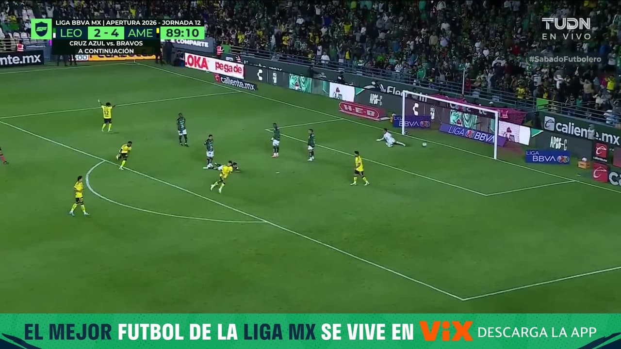 ¡Manita para el América! Rayito Rodríguez y las Águilas vuelan al liderato